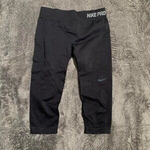 Nike Dri Fit Pro Black Cropped‎ leggings